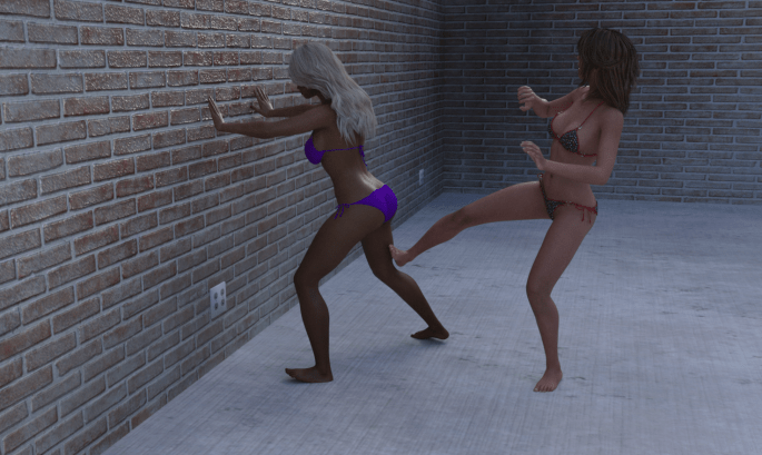 10-rachel-delivering-a-kick-to-kelcie