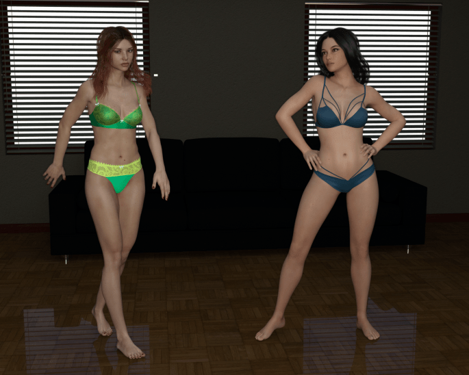 0 - Lisa and Glenna Pre-Fight