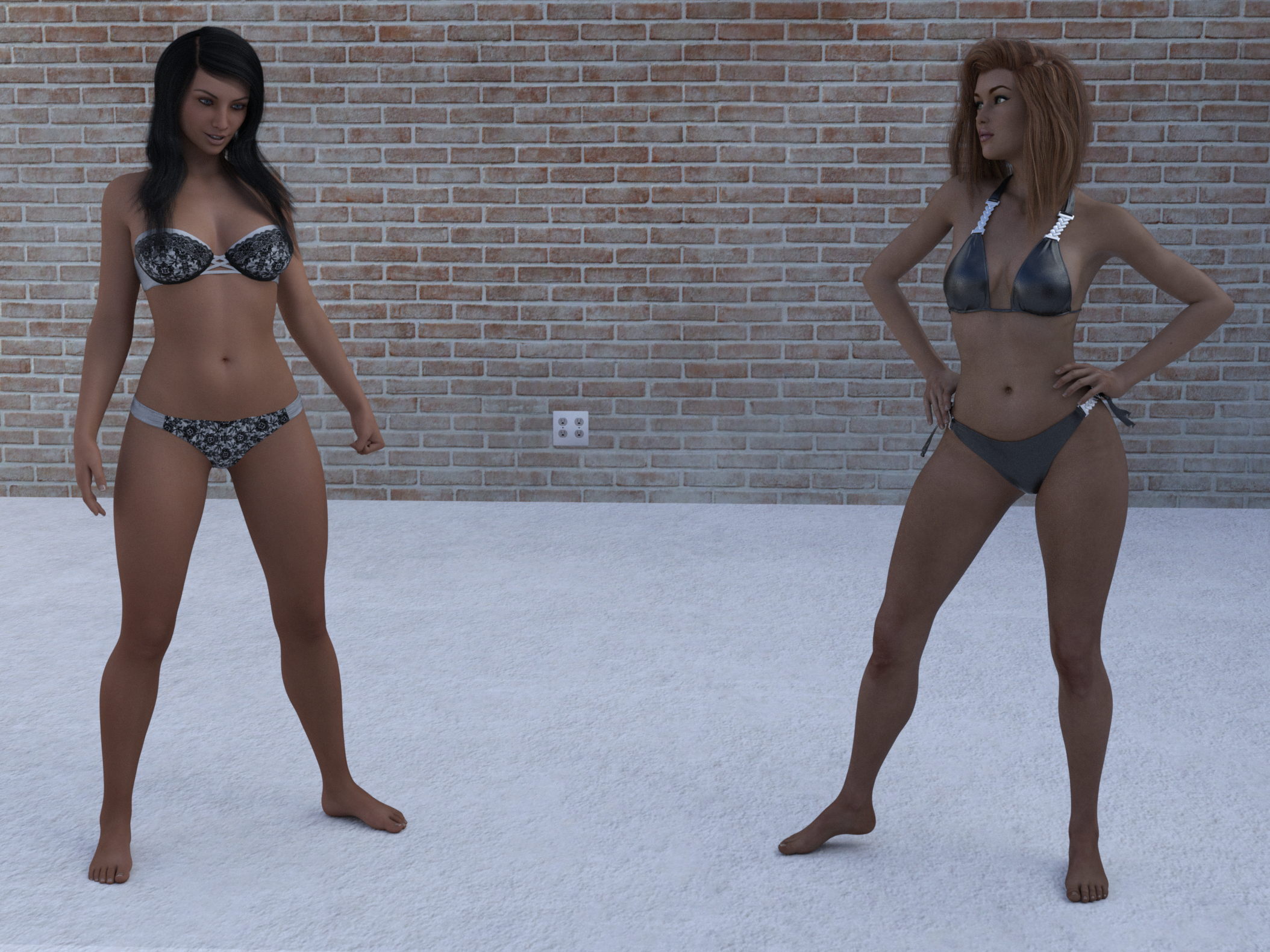 0 - Catrin and Analise Face Off